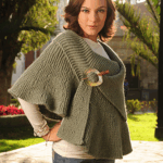 2034 BC Ruffle Cape in Garter