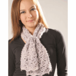 2047 Jeweled Basket Scarf