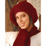 Pearl Hat & Scarf Set