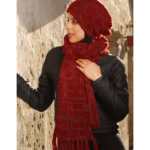 Pearl Hat & Scarf Set - Image 3